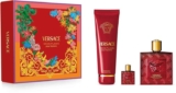 Versace Eros Flame Gift Set (Eau de parfum 100ml Mini EDP 5ml Shower gel 150ml) with code via APP (£48.33 website code HOTDEAL)