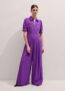 Very Wide-Leg Jumpsuit Tweed Tailoring in Purple, sizes 4 – 8