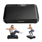 Viamotion Vibration Plate: Whole Body, 99 Levels, LED Display, Black