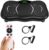Vibration Plate Exercise Machine for Home Workout, 5 Programme Modes & 99 Speed Levels, Full Body Training Vibration Plate with Resistance Bands, LED Display & Remote Control, 330 lbs Capacity
