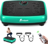 Vibration PlateEvoSpark 2026 Upgrade 2D&4D Vibration Plate Exercise Machine with Dual & Triple MotorsAdjustable Speeds, Ultra Weight Capacity Vibration Plate for Lymphatic Drainage & Weight Loss
