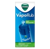 Vicks VapoRubs with Easy Application, Twist and Apply On Chest for 4 Cold Symptom Relief