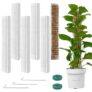 Vicloon Plastic Moss Poles, 6PCS Moss Pole, 24inch Plant Poles for Climbing Plastics Stackable Plant – Sold by BEST-SELLER5 / FBA