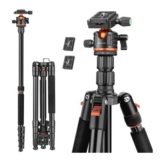 Victiv 78in Tripod with 360 Panoramic Ball Head for Travel