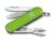 Victorinox Classic SD Mini Swiss Army Knife, Camping Pocket Knives, 7 Functions, Blade, Keyring, Green