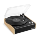 Victrola Eastwood Bluetooth Record Player, 3-Speed, Built-in Speakers, Bamboo