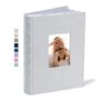 Vienrose Photo Album 6×4, 300-Pocket Linen Cover, Light Grey
