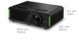 ViewSonic X2-4K UHD 4K HDR Smart Short Throw Projector for Home Cinema & Gaming – Designed for Xbox – Black