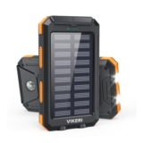 Vikeri Solar Power Bank 26800mAh, Portable Solar Charger, Portable Charger