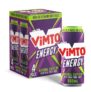 Vimto Energy Drink Original Flavour Natural Caffeine & B Vitamins 4 x 500ml Multipack Cans HFSS Compliant – Fruity Energy