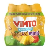 Vimto No Added Sugar Tropical Kids Juice Drinks 6x250ml (Nectar Price)