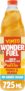 Vimto Wonderfuel Squash No Added Sugar Vitamins B, C & D Iron & Zinc 725ml Breakfast Functional Drink Mango & Orange
