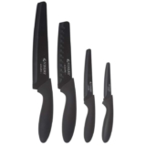 Viners Assure 4 Piece Knife Set Stainless Steel Blades with Squared Tips for Safety
