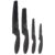 Viners Assure 4 Piece Knife Set Stainless Steel Blades with Squared Tips for Safety