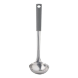 Viners Soft Grip Ladle, Stainless Steel, Hanging Loop, Dishwasher Safe