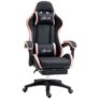 Vinsetto Gaming Chair with Reclining High Back, Headrest, Black and Pink – £68.39 With Newsletter Sign Up