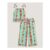 Vintage Floral Tank Top & Trousers Set Blue
