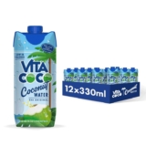 Vita Coco – Original Coconut Water 12×330 ml, Gluten Free, Full of Vitamin C, Good Source of Potassium,