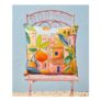 Viva Italia Orange Reversible Garden Cushion