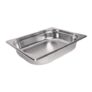 Vogue K844 Stainless Steel 1/2 GN Perforated Pan, 65mm Deep