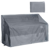 VonHaus Waterproof Garden Bench Cover for 2 Seater Benches (H89/60 x W134 x D70cm) – fits Keter Eden. Sold by VonHaus UK FBA