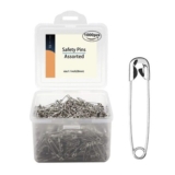 Vrupin Safety Pins & Clips Tool Kit, 1.1 In, Assorted