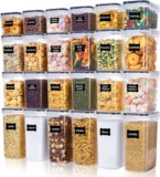 Vtopmart Set of 24 Airtight Food Storage Containers & Kitchen Storage Containers – Sold by YiHong Vision / FBA