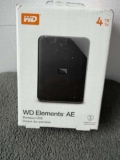 WD Elements AE 4TB Portable External Hard drive HDD Black – USB 3.2 version 2025