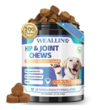WEALLIN Dogs Hip Joint Supplement with Glucosamine and MSM – £10.19 S&S Voucher