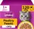 WHISKAS Adult Wet Cat Food in Jelly 120x85g Poultry Feasts