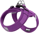 WINHYEPET Truelove Dog Harness Soft Mesh Reflective Breathable Step-In Dog Harness,Easy Adjustment Harness with Safety Buckle for Extra Small and Small Dogs, Vest Harness TLH3013(Purple,2XS)