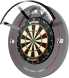 WINMAU Polaris Dartboard Light – Sleek Black Design – 120 Degree Dart Board Light with Magnetic Attachment – Compatible with All Dartboards – Professional Darts Accessories