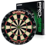 WINMAU Pro SFB Bristle Staple Free Bullseye Dartboard