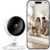 WOLFANG 1080P Indoor Security Camera, Mini WiFi CCTV Camera/pet Camera for Home Security, Night Vision, Motion Detection, Two Way Audio, 2.4G WiFi, SD & Cloud Storage, Alarm Alert