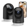 WOLFANG 2K Indoor Pet Camera with Motion Detection Night Vision