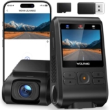 WOLFANG Dash Cam Front, 1440P Mini WiFi 2 IPS with SD Card – Prime Day Deal