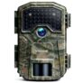 WOLFANG Wildlife Camera, 48MP 4K Trail Camera with 36pcs 940 nm IR LEDs Night Vision Motion Activated