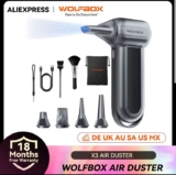 WOLFBOX MF100 Electric Air Duster Air Blower-150000RPM Super Power with code – WOLFBOX Global Store