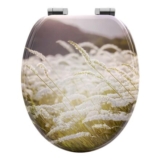 WOLTU O-Shaped Toilet Seat with Soft Close and Quick Release
