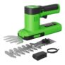 WORFCI 12V Mini 2-in-1 Cordless Grass Shear and Hedge Trimmer