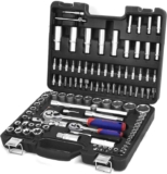 WORKPRO 108-Piece 1/4&1/2 Drive Socket Set with Bits (Prime Day Deal)