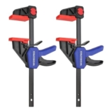 WORKPRO 150mm Ratchet Bar Clamp Set with 285mm Spreader 2-Pack