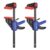 WORKPRO 150mm Ratchet Bar Clamp Set with 285mm Spreader 2-Pack