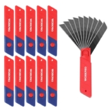 WORKPRO Utility Knife Blades, 18 mm 100-Pack SK5 Snap-Off Blades for Professional Box Cutters, Includes 10 Storage Boxes – Prime price