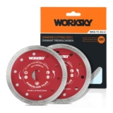 WORKSKY 2x125mm Diamond Saw Blade for Angle Grinder