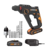 WORX Powershare Cordless Rotary Hammer Drill x1 2.0Ah Battery WX391 – W/Code – Sold by WORX DIY and Garden Power Tool Shop
