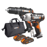 WORX WX902 Powershare Cordless Impact Driver Hammer Drill Twin Pack with 2X 2.0Ah Batteries, Charger & Bag – W/Code – WORX DIY and Garden