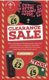 WRU Wales Clearance Sale On Members Only Mercandise