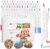 WSICSE 60 Color Acrylic Markers Paint Pens Set with Soft Brush Tips for Artists – Quick-Dry Waterproof Acrylic Paint Markers for Wood Glass Rock Canvas Ceramic Fabric DIY Crafts Gifts
