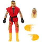 WWE Elite Collection X Street Fighter Action Figures Dirty Dominik Mysterio as Ken / Ultimate Warrior as Blanka – Free C&C